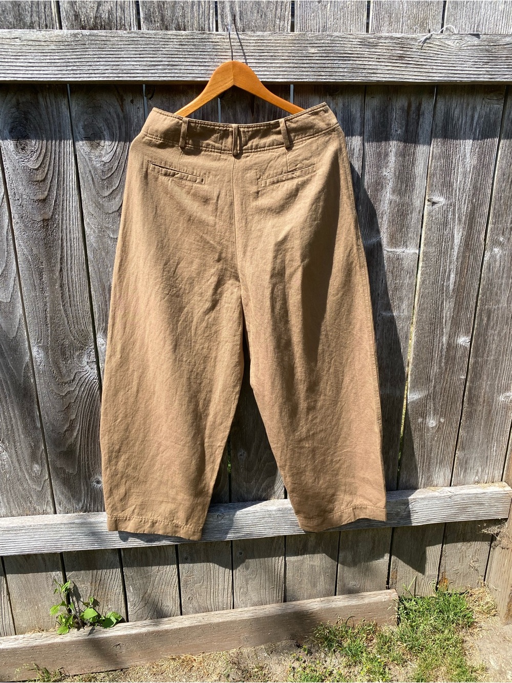 WOMENS APIECE APART BARI CROP TROUSER NWT OAK size 10 - Picture 3 of 15